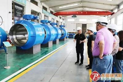 天津供熱協(xié)會和天津市濱海供熱集團到河北同力閥門考察指導